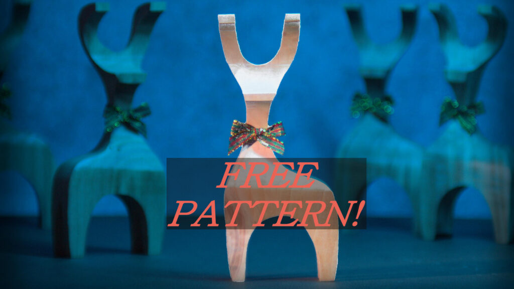 Make a Wooden Reindeer