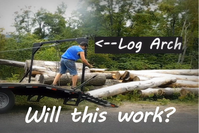 Log Arch Prototype Log arch prototype